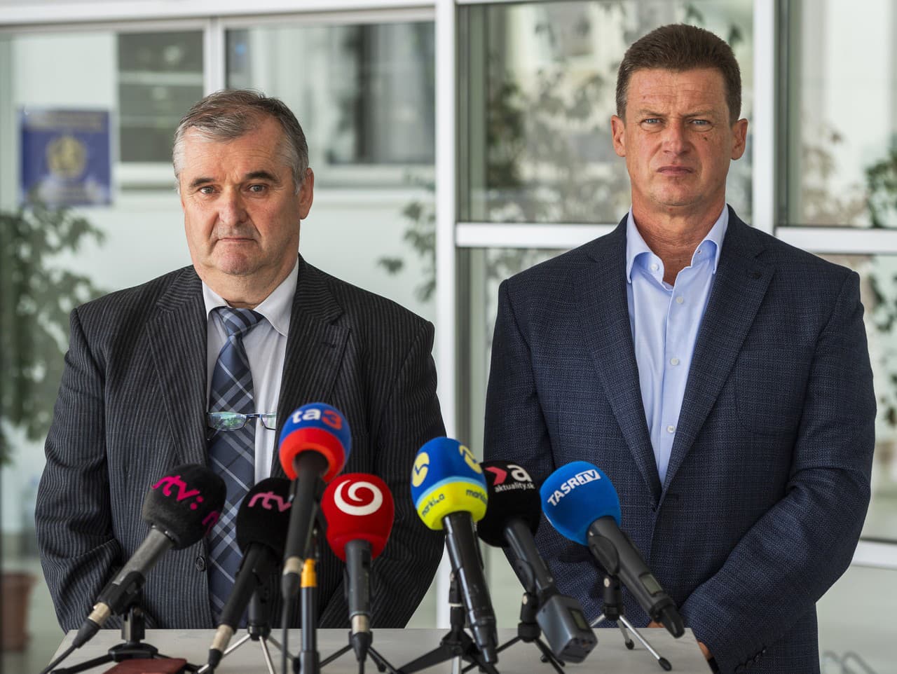 Marián Petko a viceprezident ANS a viceprezident Asociácie zamestnávateľských zväzov a združení (AZZZ) SR Igor Pramuk