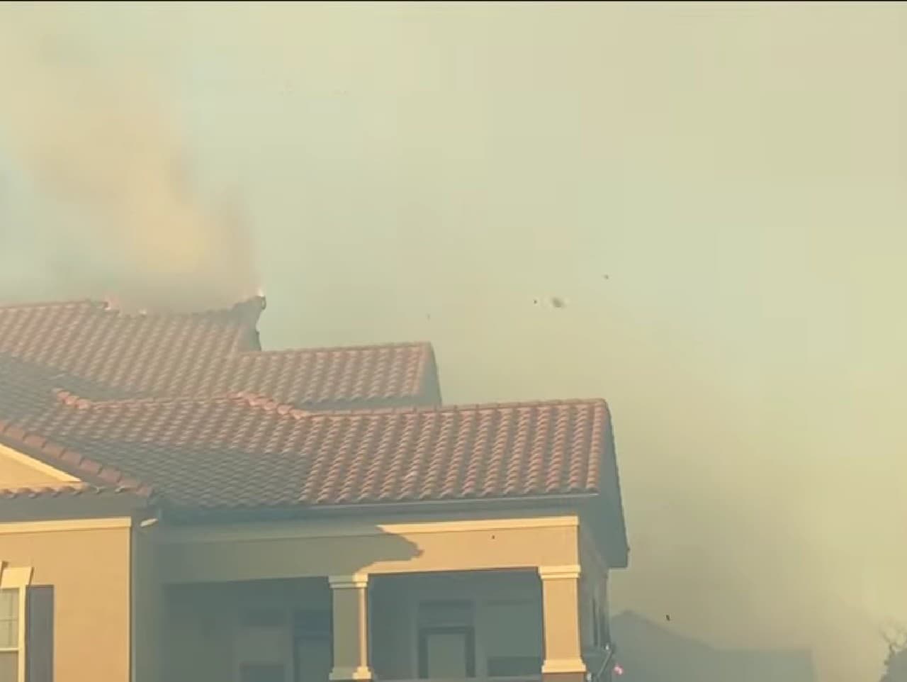 Požiar v Texase