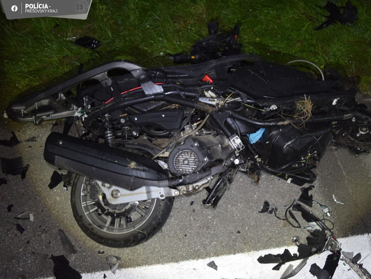 Nehoda pri Prešove si vyžiadala vážne zranenia vodičky motorky