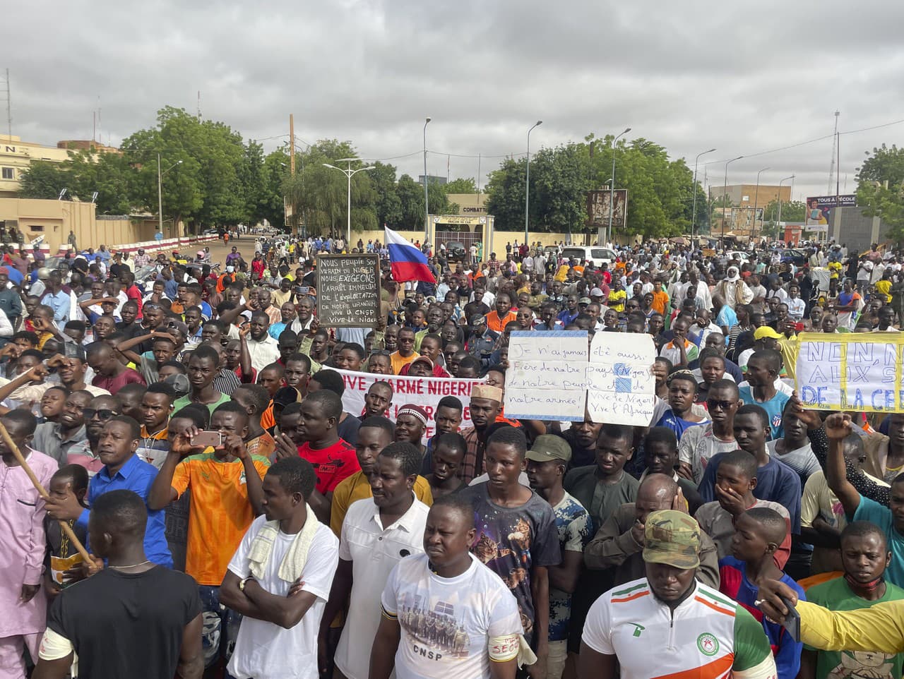 Nepokoje v Nigeri Ilustračné foto