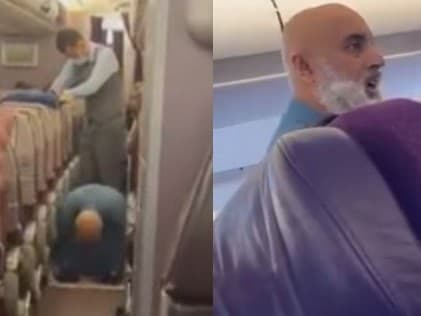 Šialený cestujúci sa v lietadle vyhrážal, že má bombu. Po pristátí sa začal modliť