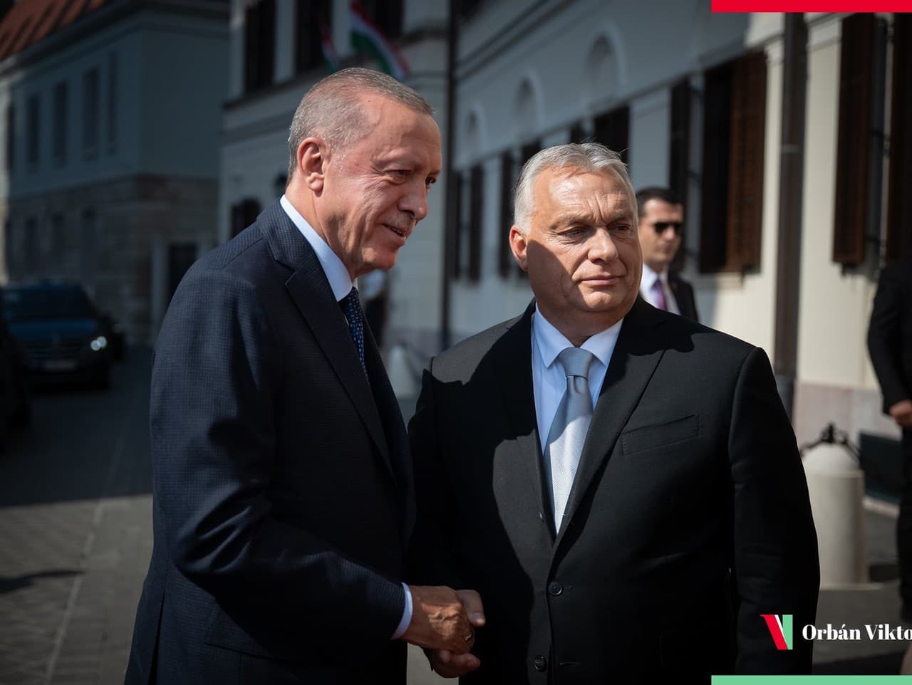  Recep Tayyip Erdogan a Viktor Orbán
