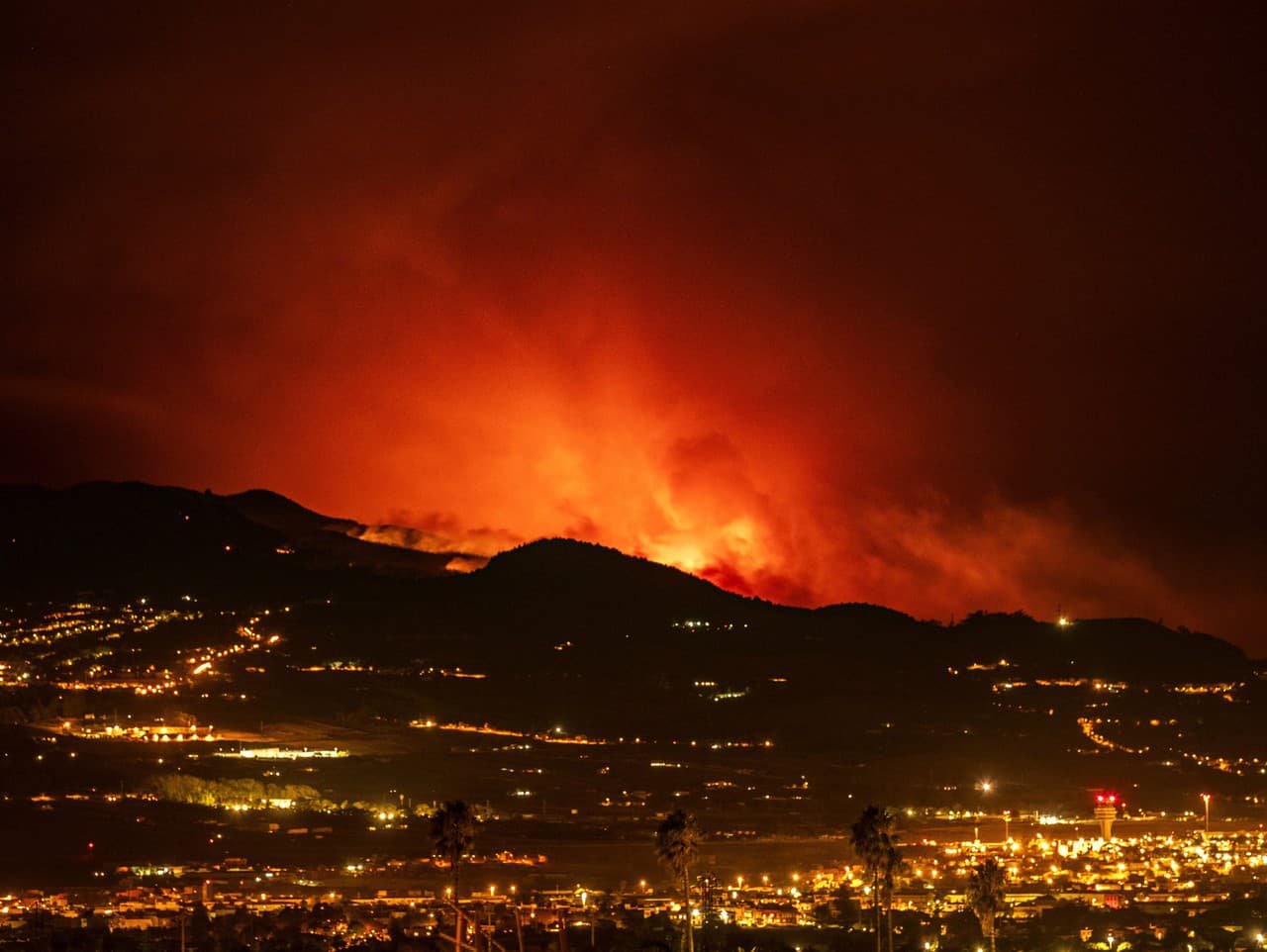 Požiar na Tenerife