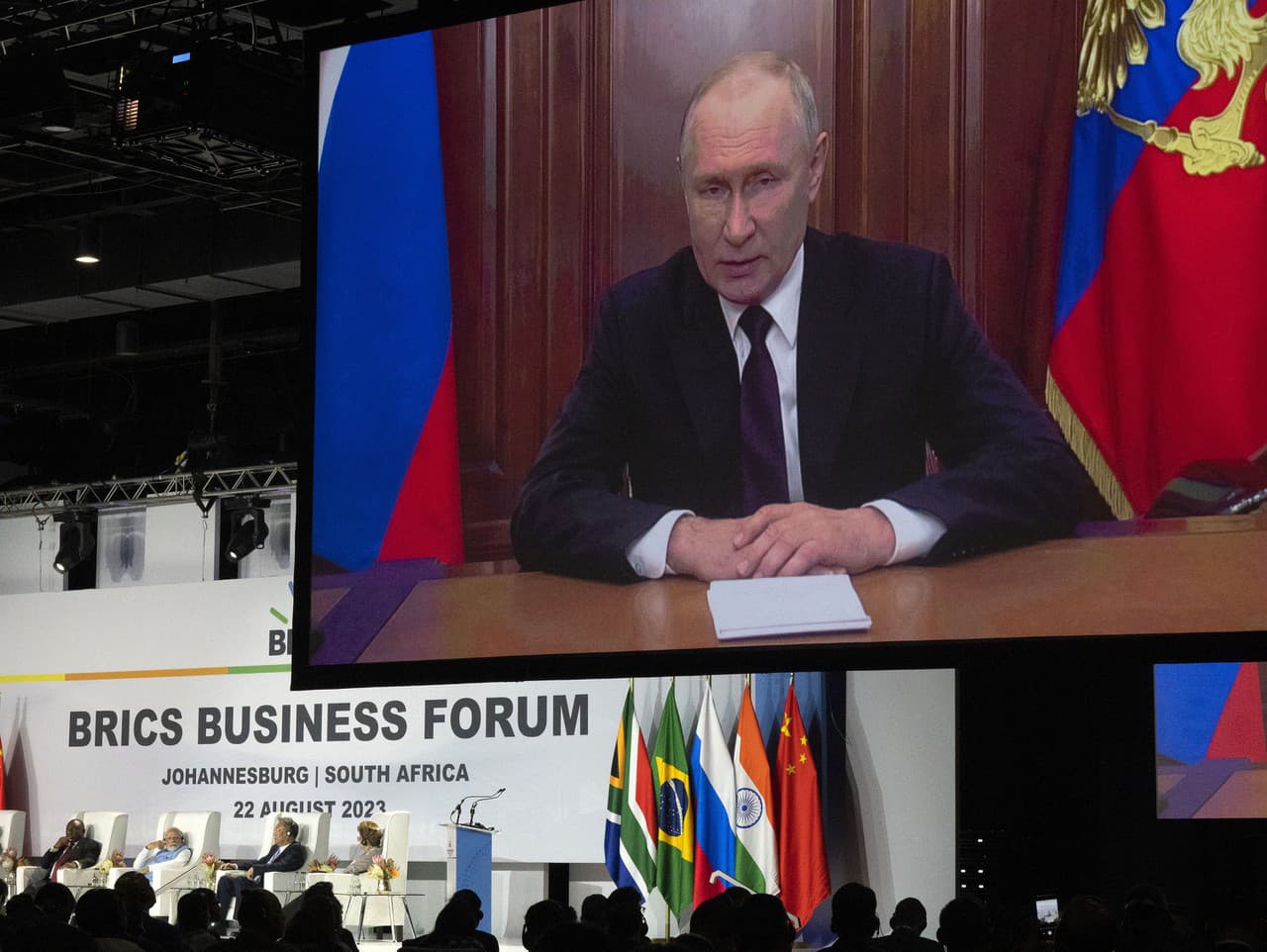 Vladimir Putin prehovoril na samite BRICS.
