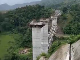 Zrútený most v Indii