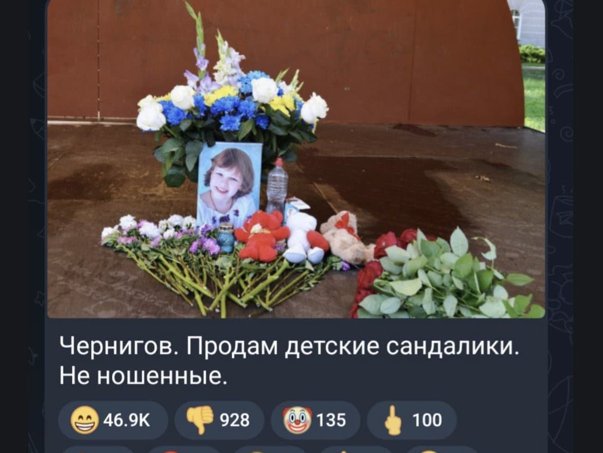 Zo smrti ukrajinského dievčatka sa v Rusku vysmievajú