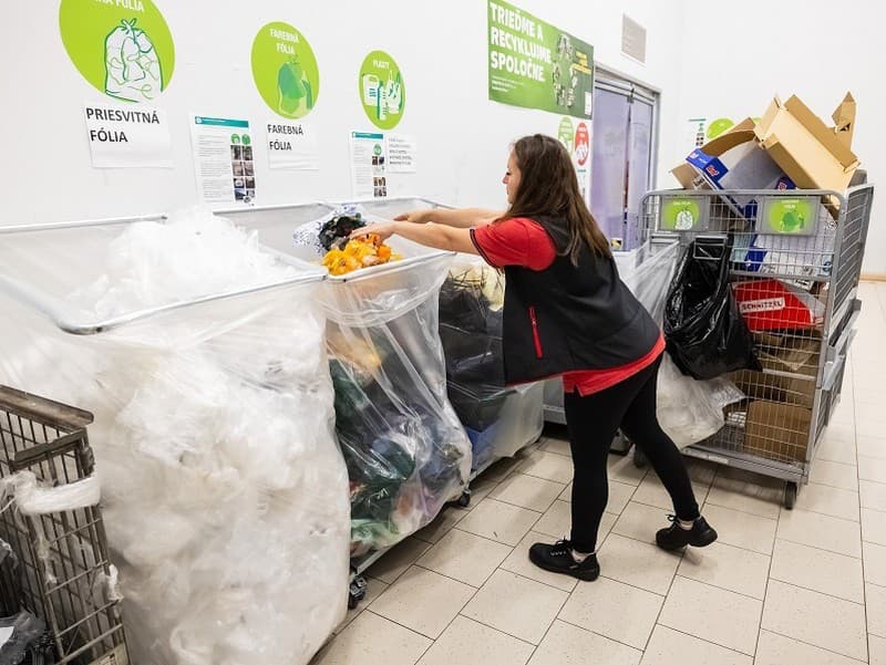 Kaufland vytriedi 94 percent všetkého svojho odpadu