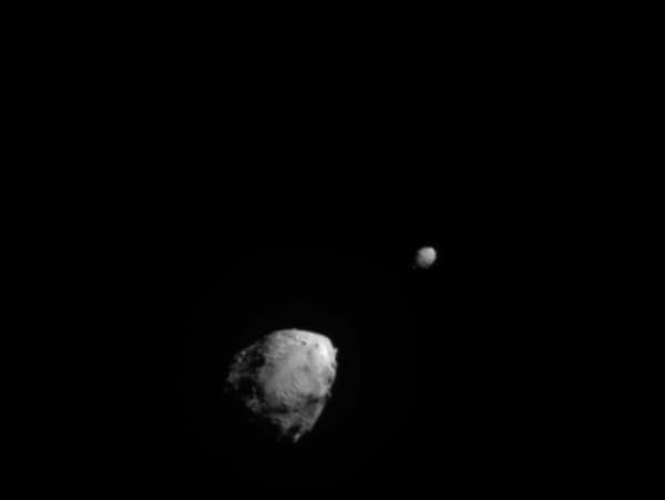 Test DART presmeroval dráhu asteroidu
