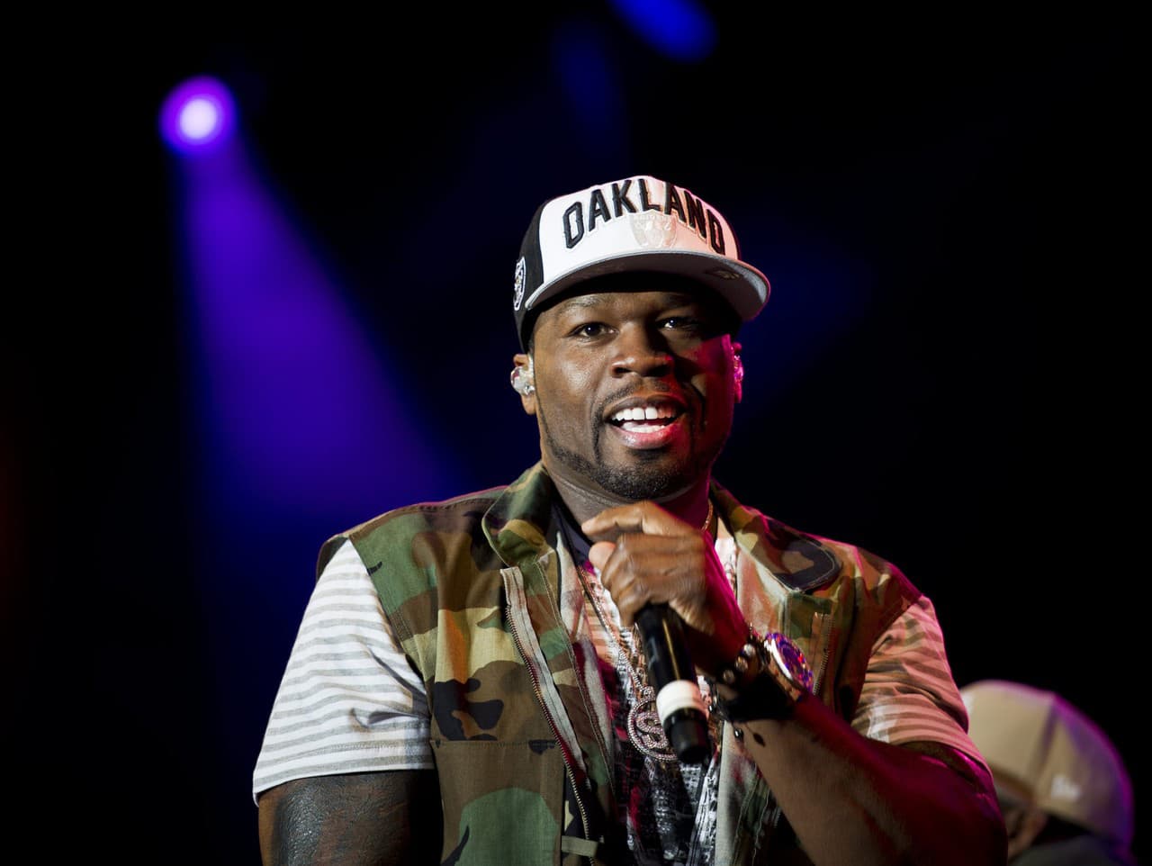 Na koncerte 50 Centa porodila žena.