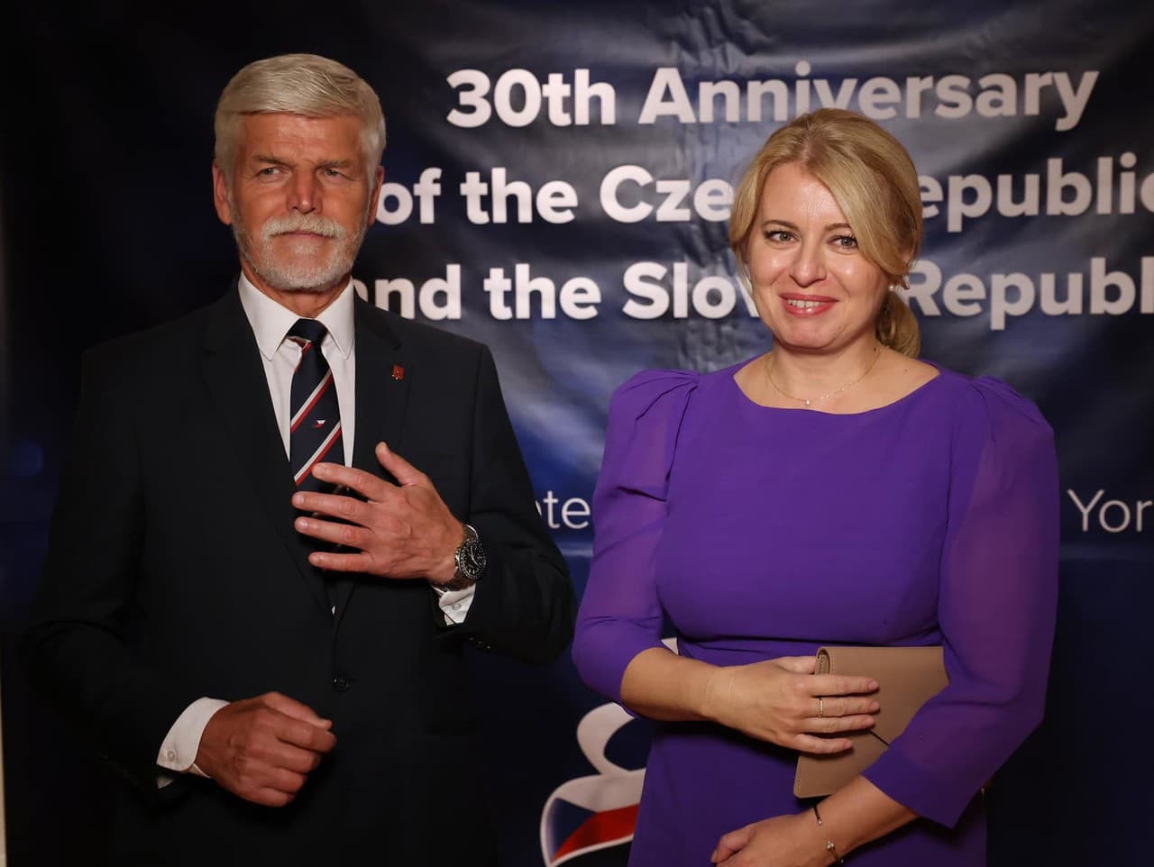 Zuzana Čaputová a Petr Pavel