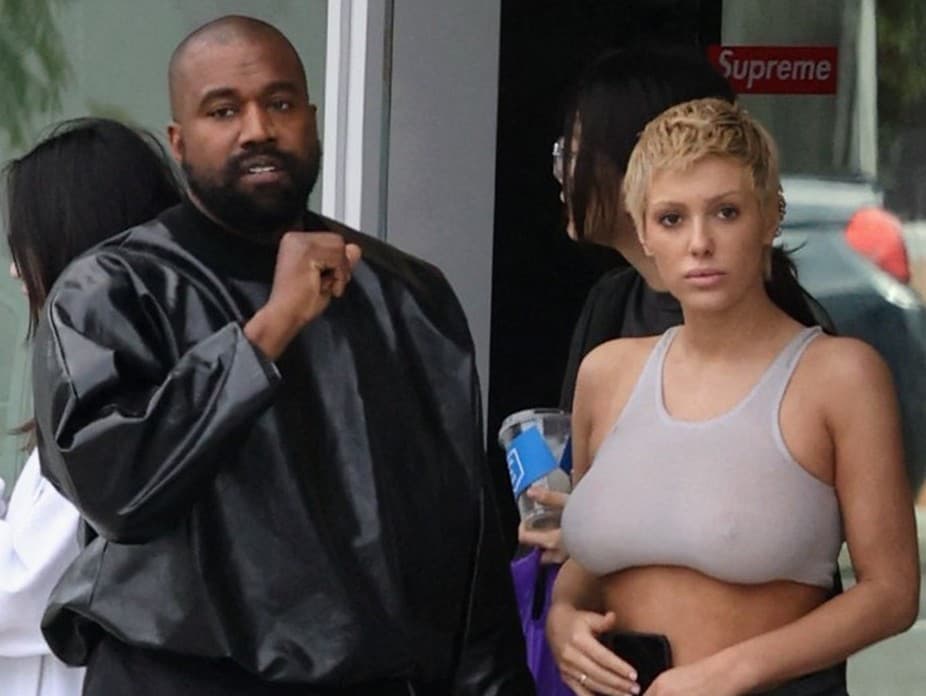Kanye West a Bianca Censori.