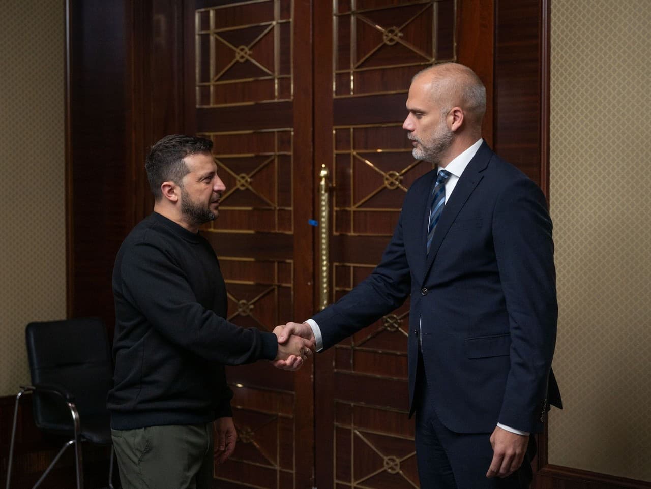 Minister Sklenár sa stretol s ukrajinským prezidentom