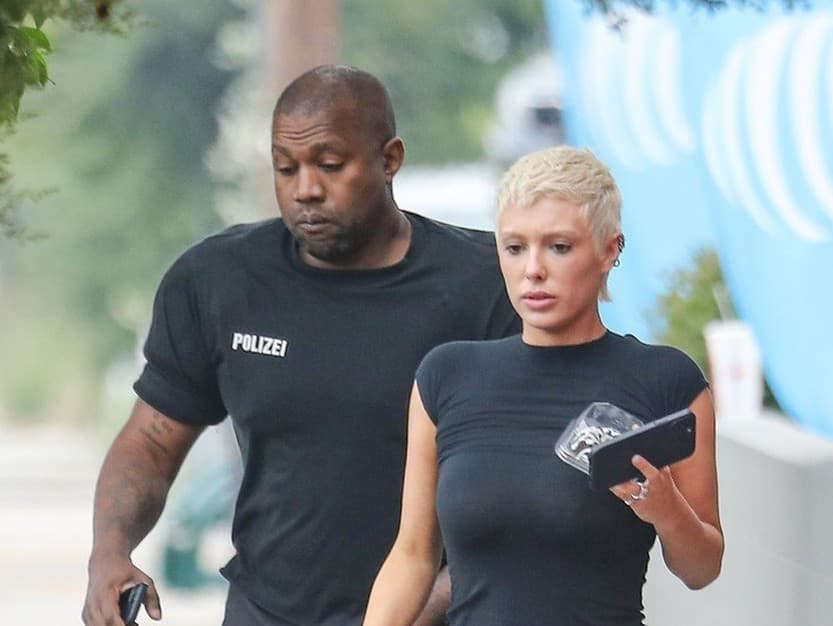 Kanye West a Bianca Censori