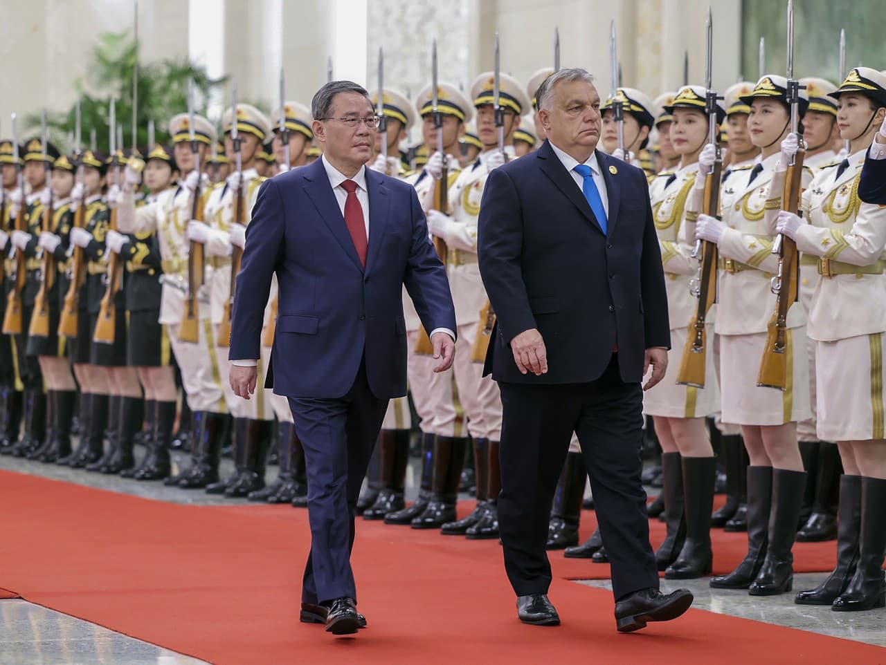 Li Čchiang a Viktor Orbán