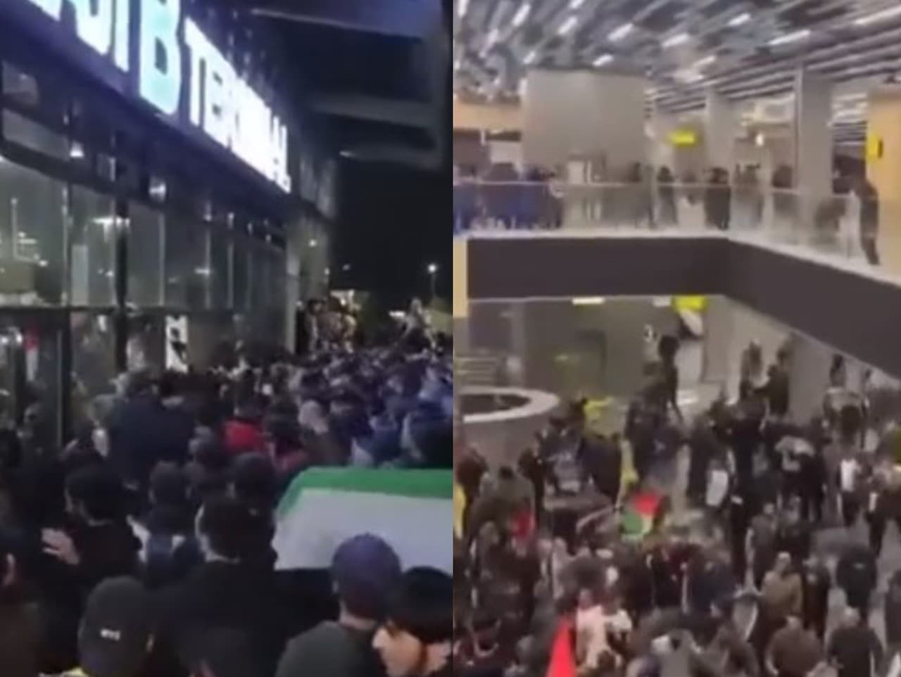 Protestanti na letisku v Machačkale (Rusko) chceli zadržať a otočiť lietadlo z Tel Aviv, na ktorého palube boli Izraelčania