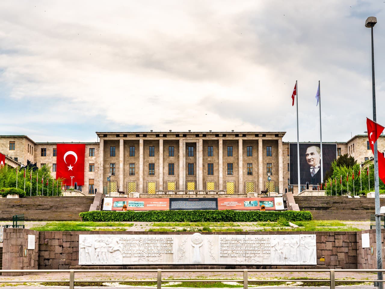 Budova tureckého parlamentu