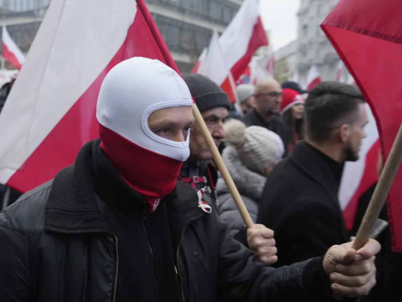 Pochod na Deň nezávislosti v Poľsku