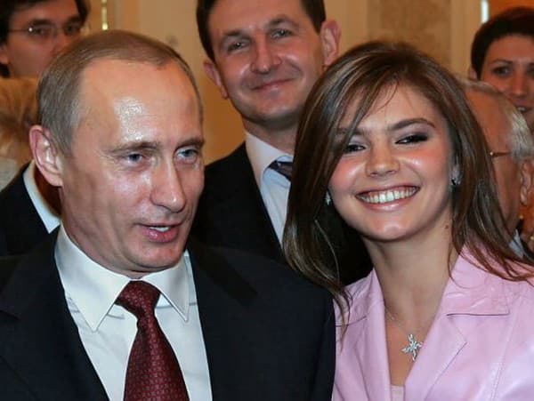 Alina Kabajevová, ruská gymnastka. Údajná milenka Vladimira Putina. 