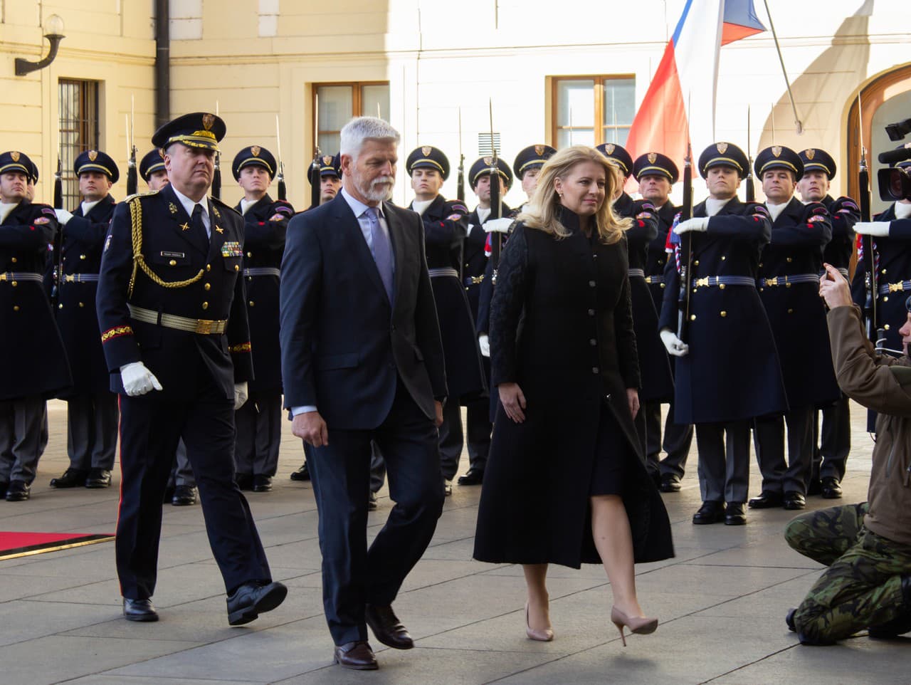 Petr Pavel a Zuzana Čaputová