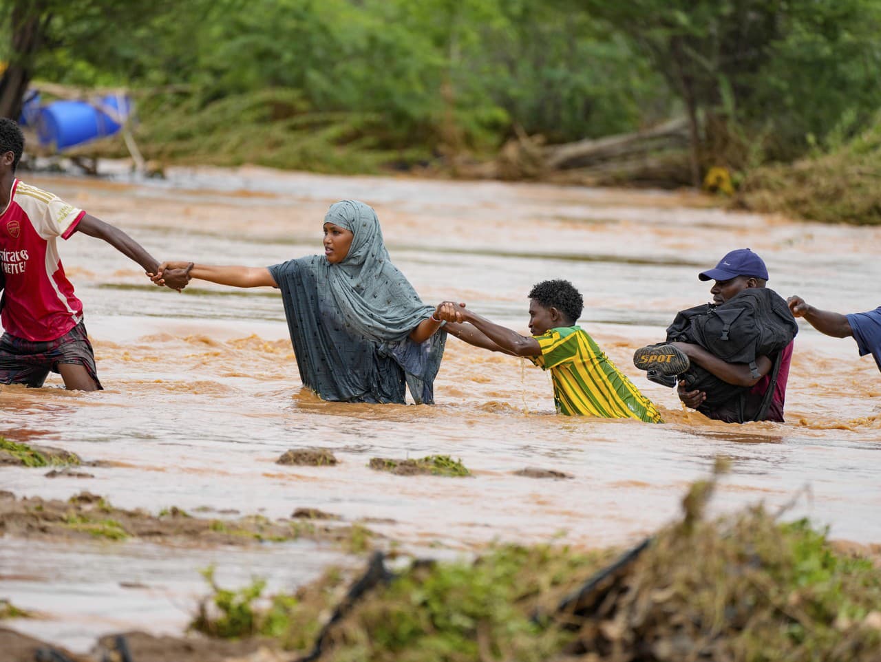 Záplavy v Keni si vyžiadali už 70 obetí