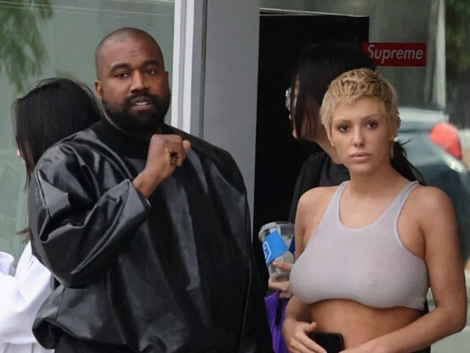 Kanye West a Bianca Censori