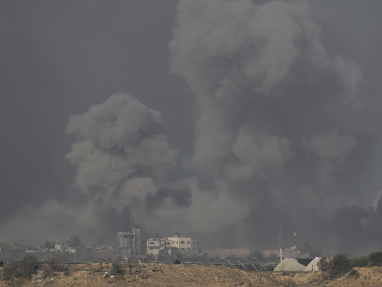 Izraelský letecký útok na pásmo Gazy 