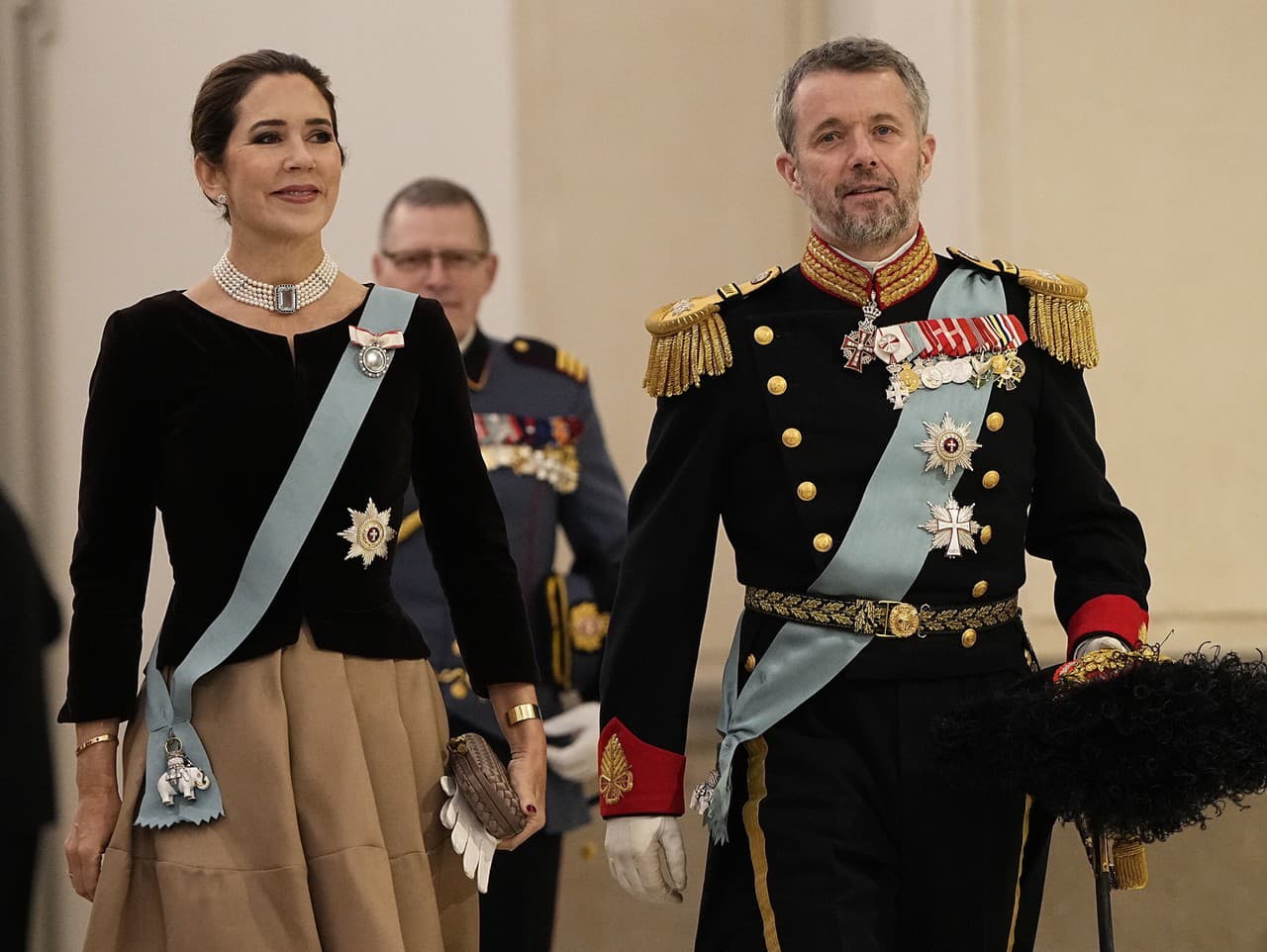 Princ Frederik a princezná Mary