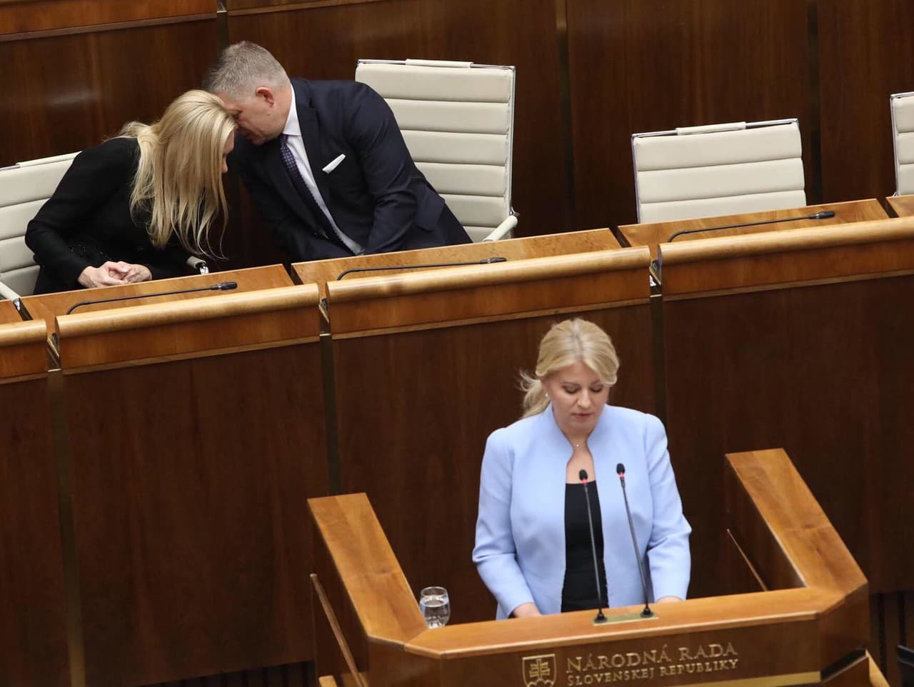 Zuzana Čaputová v parlamente