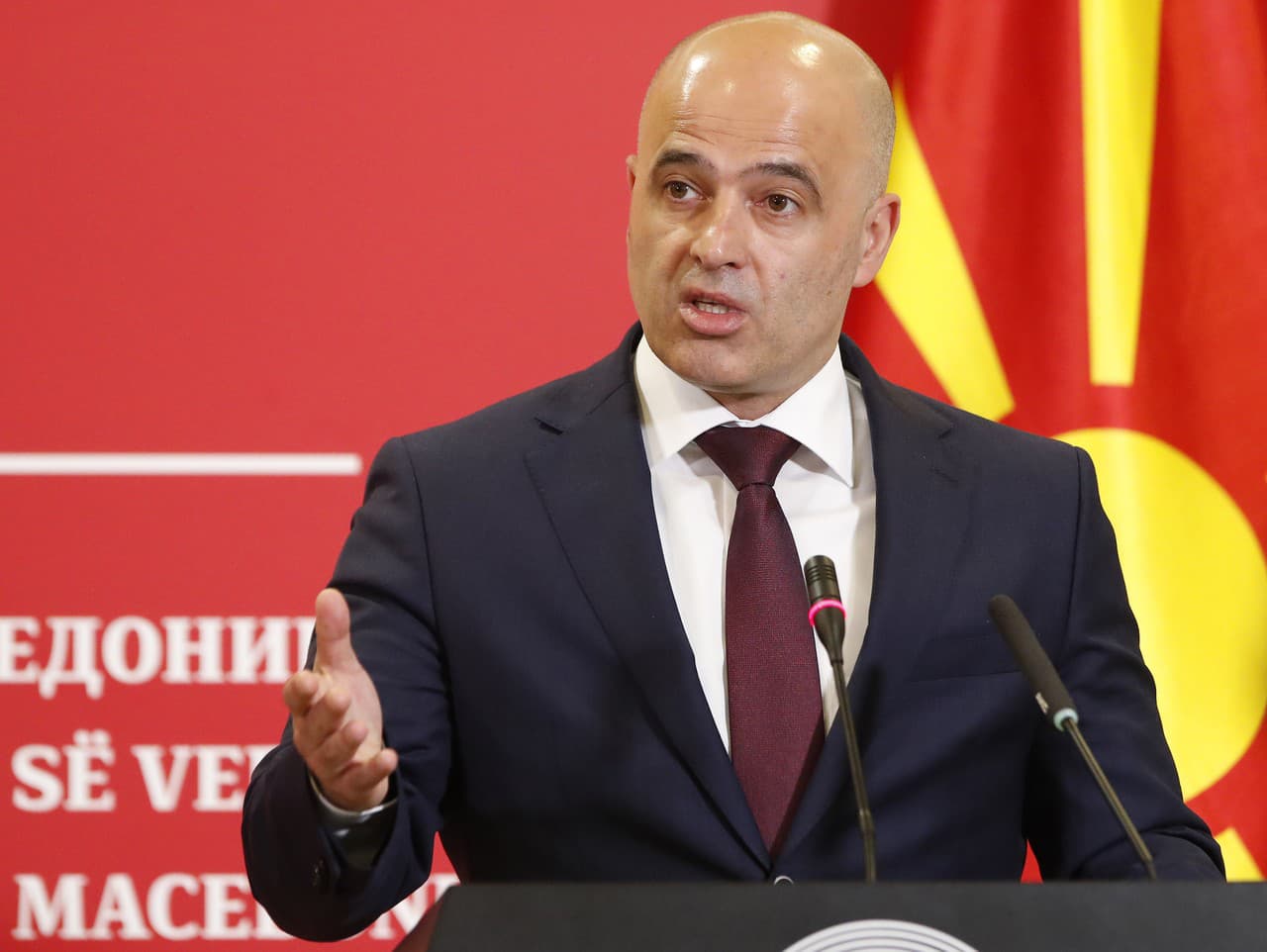 Premiér Severného Macedónska Dimitar Kovačevski