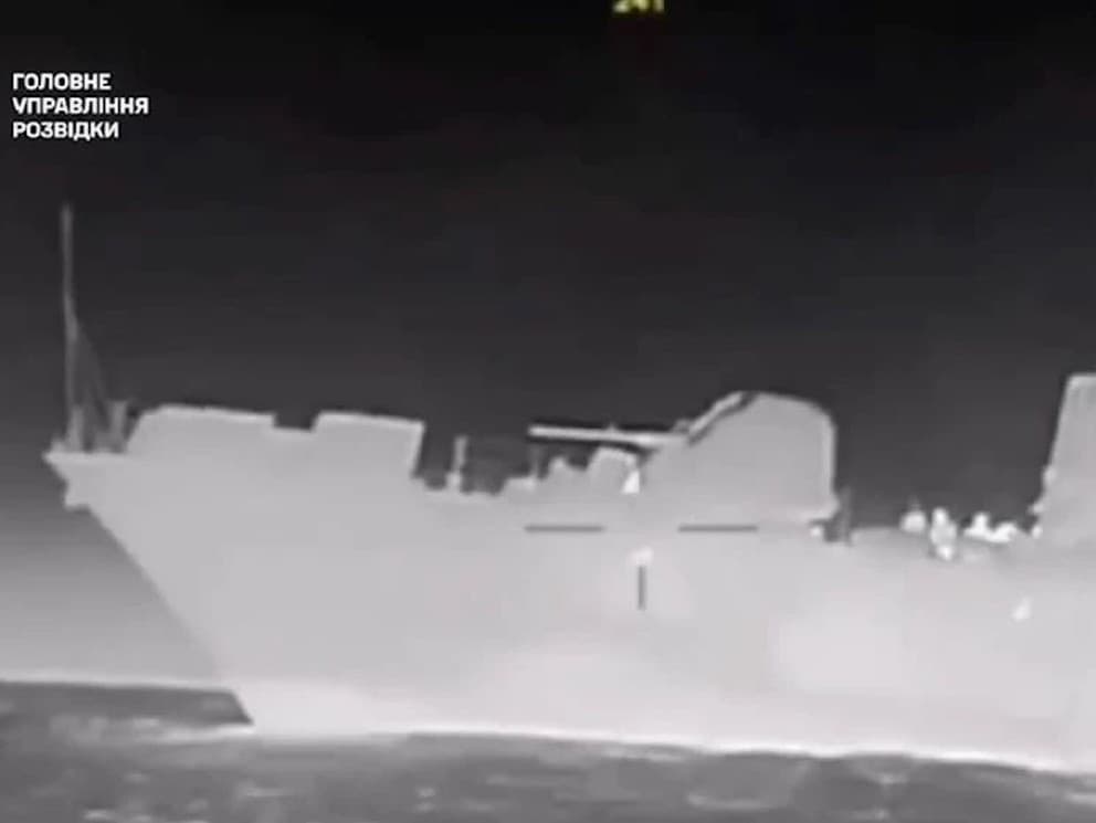 Ukrajinské sily potopili ďalšiu ruskú vojenskú loď.