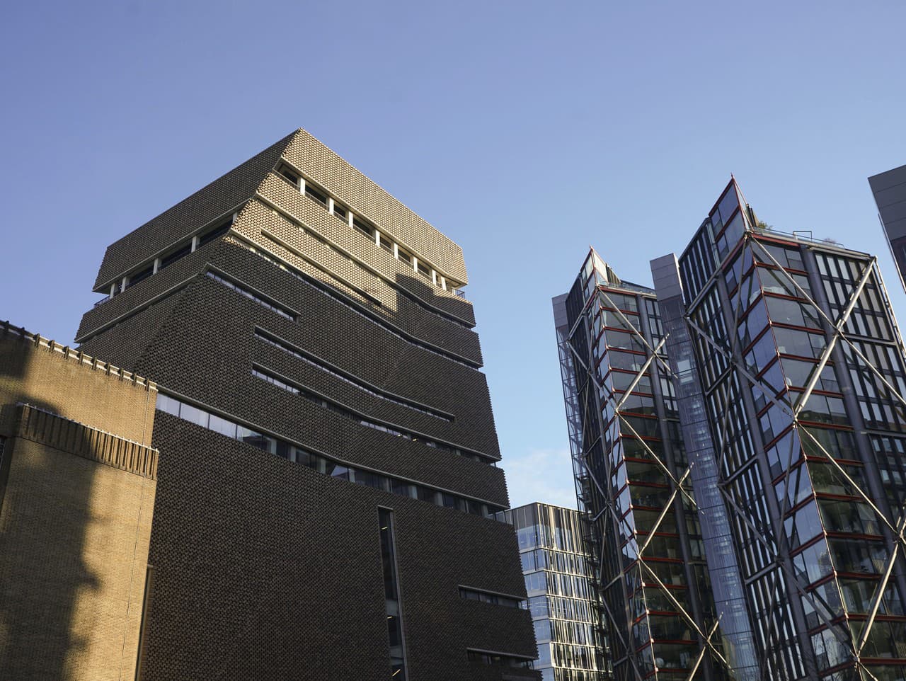 Pohľad na vyhliadkovú galériu v galérii umenia Tate Modern v južnom Londýne