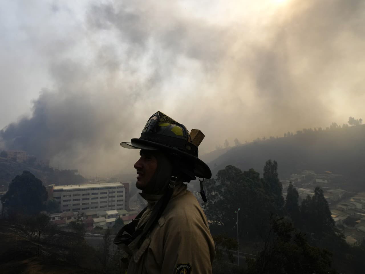 Požiare v Čile