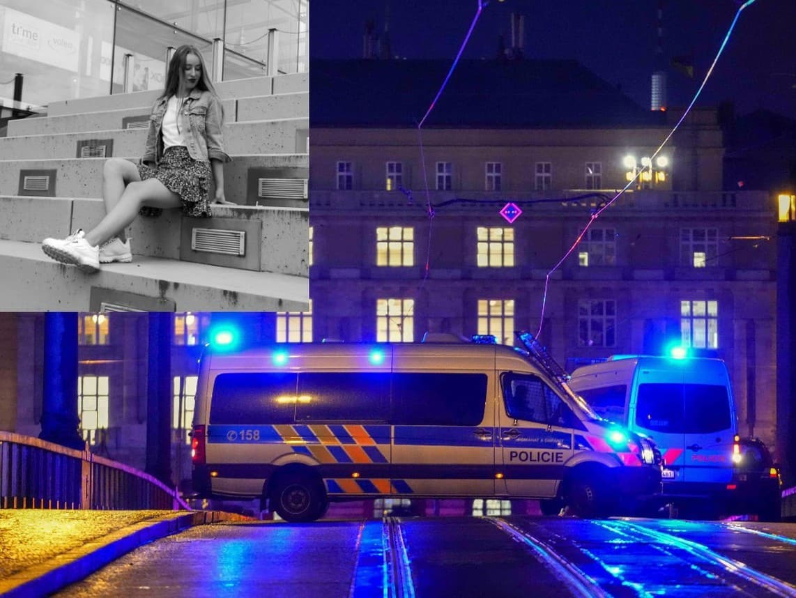 Študentka Karlovej univerzity Eliška Šimůnková (†20) prišla o život počas masakru na filozofickej fakulte dňa 21. decembra 2023