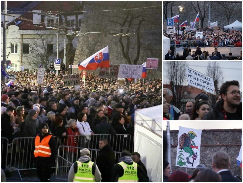 V Bratislave sa opäť koná protest