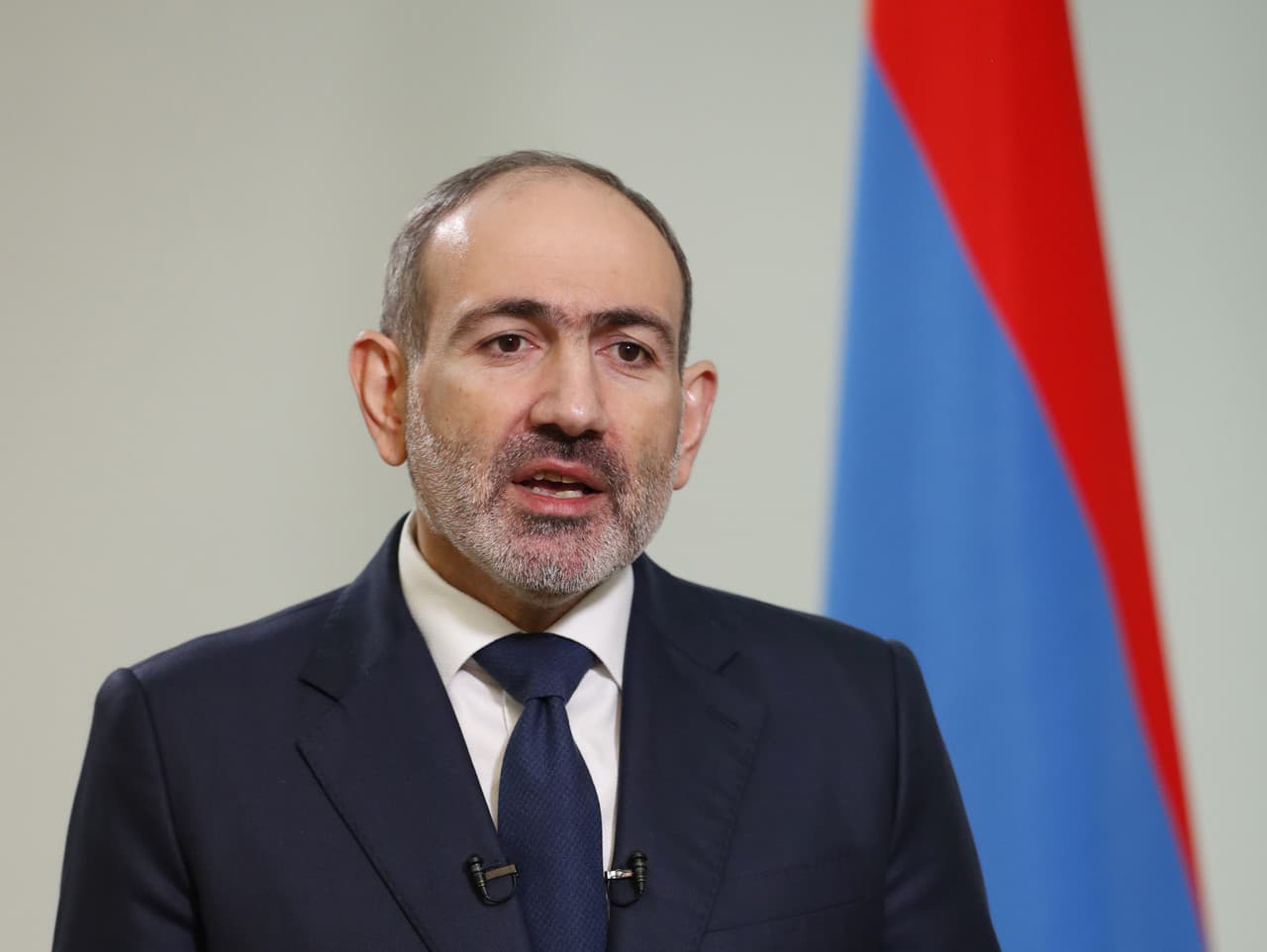 Arménsky premiér Nikol Pašinja