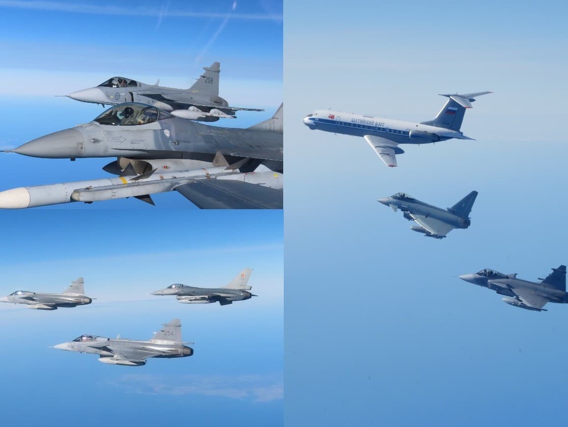 Švédi sa zapojili ako najnovší členovia NATO do leteckej akcie na ochranu medzinárodného vzdušného priestoru nad Baltským morom