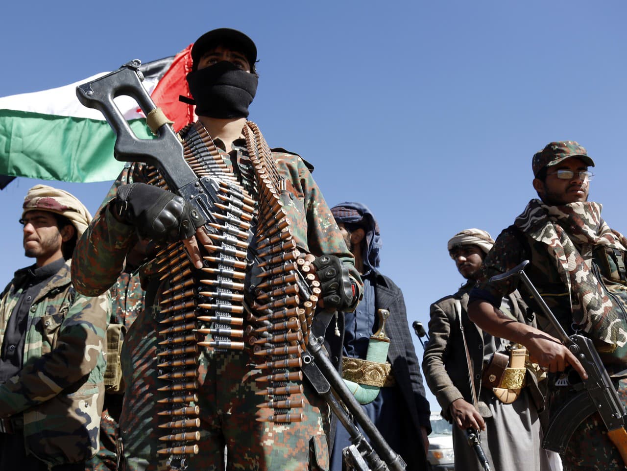 Ozbrojené skupiny Húsíov operujúce na území Jemenu