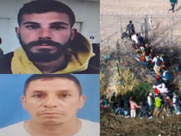 Teroristi z Hizballáhu Carlos Obed Yepez-Bedoya (40, dole) a Bazilej Bassel Ebbadi (22, hore) mali na pôde USA spáchať niekoľko atentátov. Vydávali sa za migrantov, keď nelegálne prekročili hranicu Mexika. 