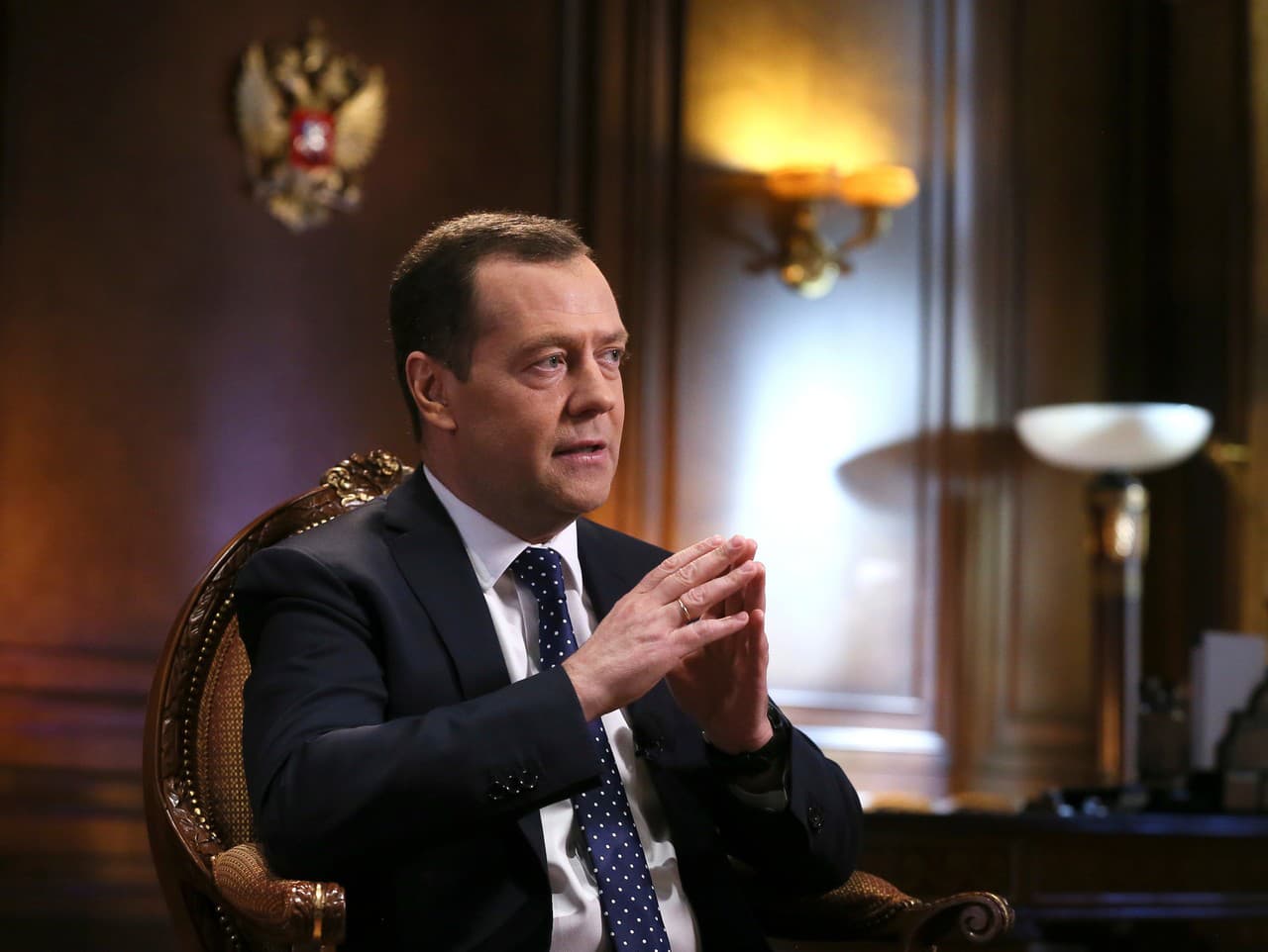Ruský exprezident a podpredseda Bezpečnostnej rady Ruskej federácie Dmitrij Medvedev