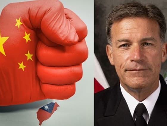 Admirál indicko-tichomorského velenia John Aquilino hovorí, že Čína napadne Taiwan do niekoľkých rokov