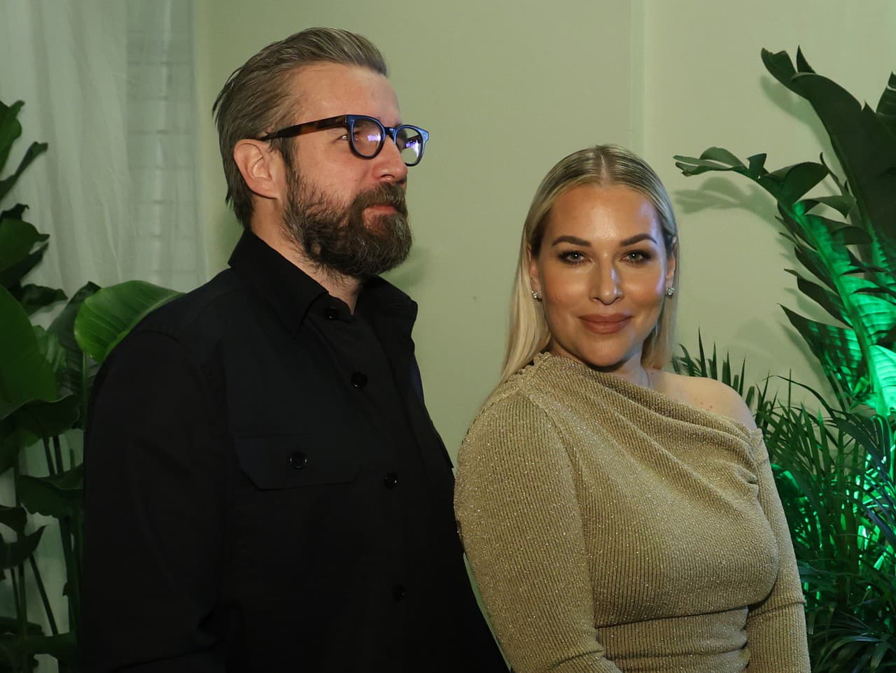 Dominika Cibulková s manželom Michalom Navarom