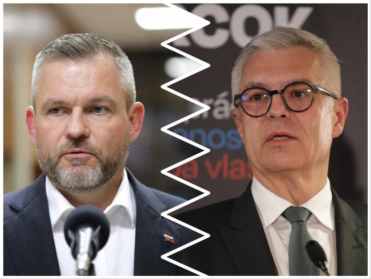 Kandidáti na prezidenta Peter Pellegrini a Ivan Korčok sa pochytili cez sociálnu sieť