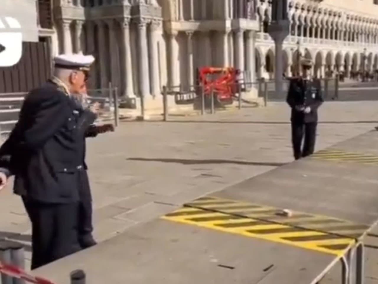 Bombový poplach v Benátkach