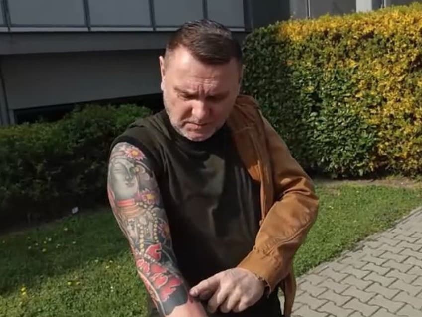 Ivo Ladižinský si doplnil tetovanie