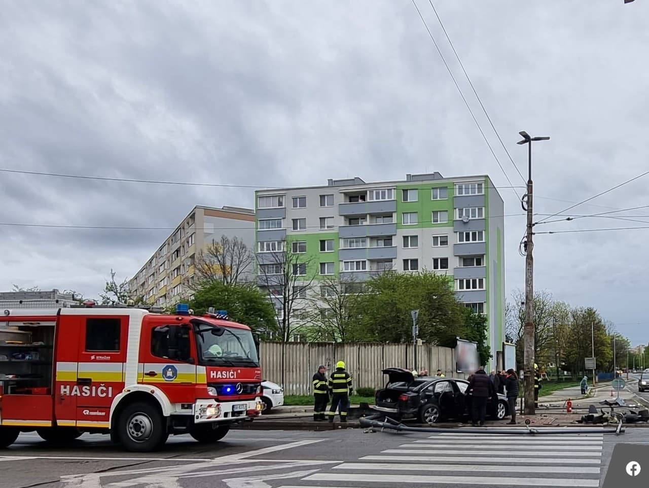 Nehoda v bratislavskej Vrakuni