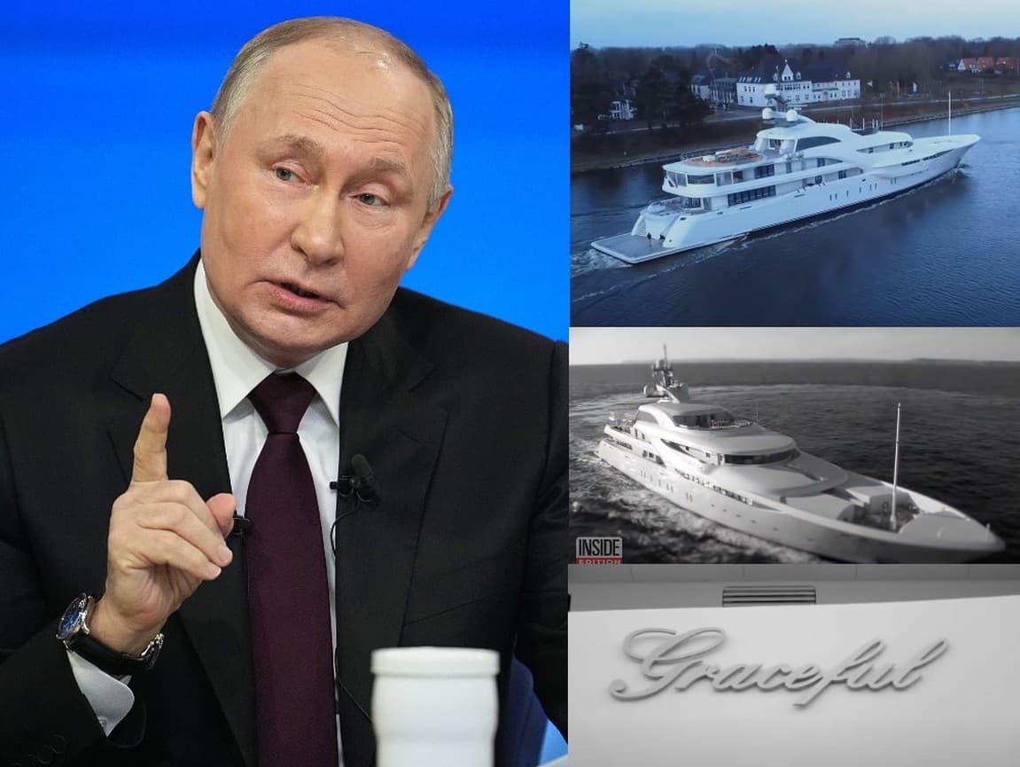Putinova jachta Kosatka (Graceful)