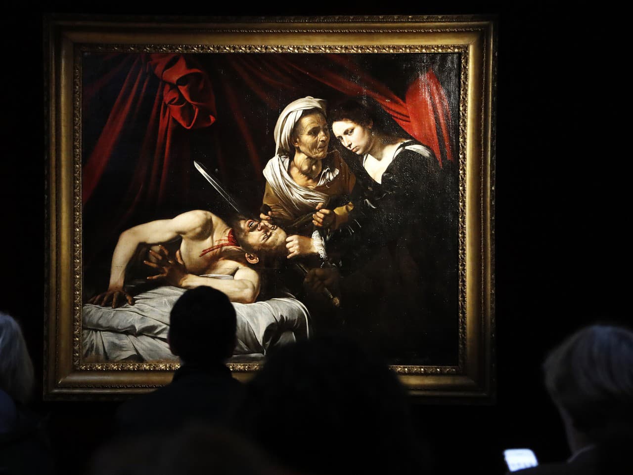 Na snímke maľba Judita a Holofernes od talianskeho barokového maliara Caravaggia
