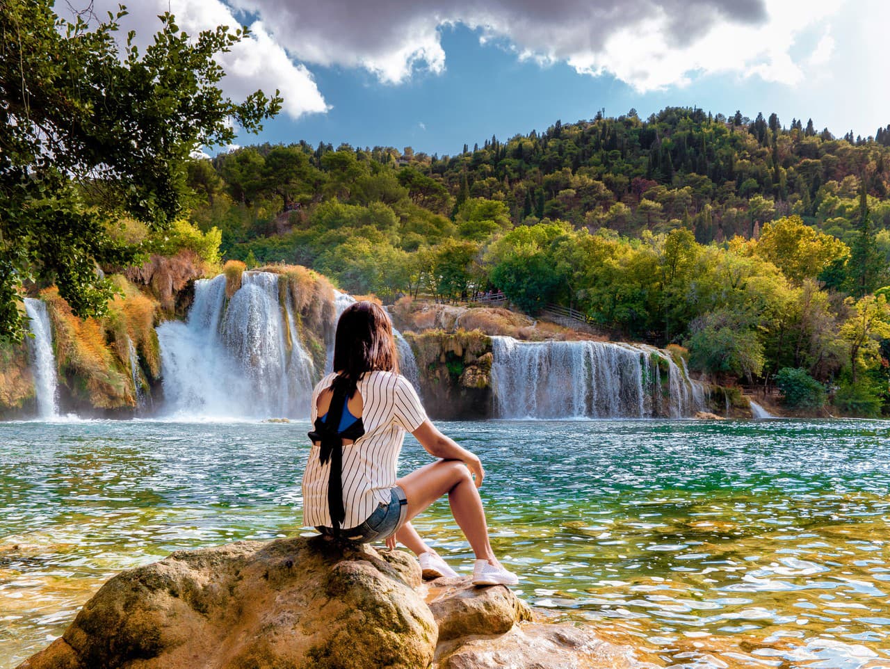 Národný park Krka.