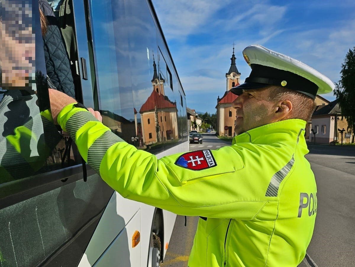 V Košickom kraji pri kontrolách odhalili aj opitých vodičov autobusov