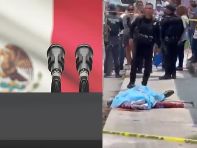 Nespokojní občania vraždia politických kandidátov priamo v uliciach. Noé Ramos Ferretiz zavraždený v Mante počas mítingu s občanmi.